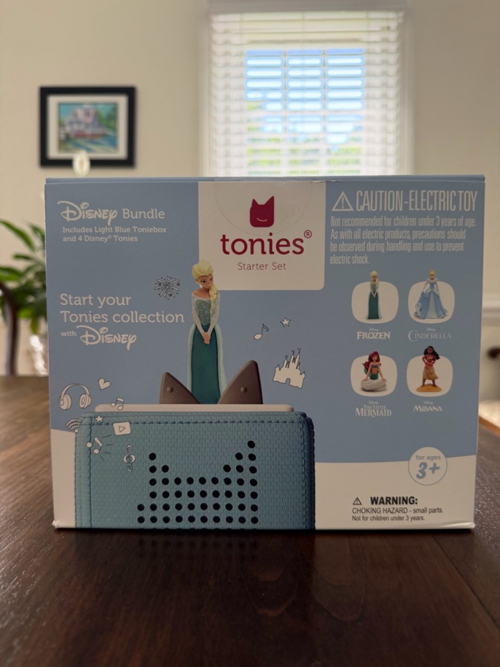 Toniebox Disney Princess Bundle Starter Set - Light Blue
